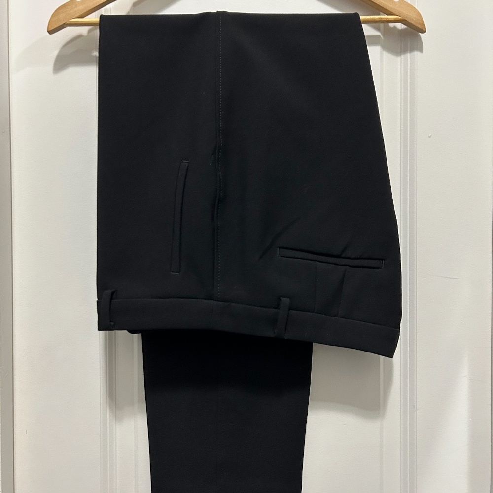 Talbots Hampshire Pants, Black, Size 12